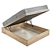 Espacio Descanso Canapé y colchón (L x An x Al: 190 x 150 x 56 cm, Natural, Abatible, Espuma HR y Viscoelástica) | BAUHAUS