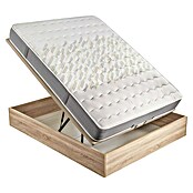 Espacio Descanso Canapé y colchón (L x An x Al: 190 x 150 x 56 cm, Natural, Abatible, Espuma HR y Viscoelástica) | BAUHAUS