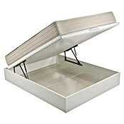 Espacio Descanso Canapé y colchón (L x An x Al: 190 x 90 x 54 cm, Blanco, Abatible, Espuma HR y Viscoelástica) | BAUHAUS