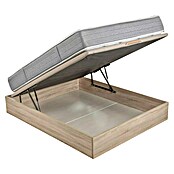 Espacio Descanso Canapé y colchón (L x An x Al: 190 x 90 x 58 cm, Natural, Abatible, Muelles ensacados y Viscoelástica) | BAUHAUS