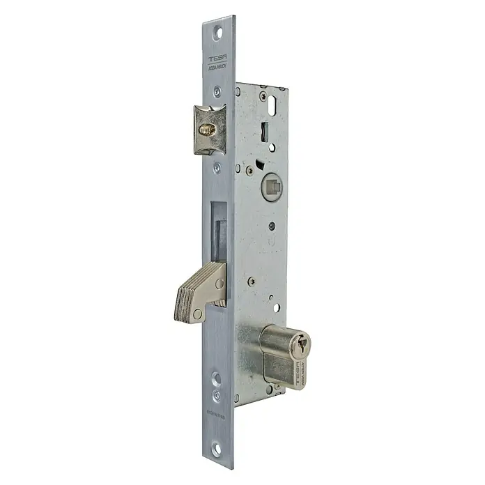 Tesa Assa Abloy Cerradura de embutir 2240/20 - Cerradura embutida - Cerradura de embutir Tesa para puertas, robusta y fiable para mayor seguridad en tu hogar u oficina.
