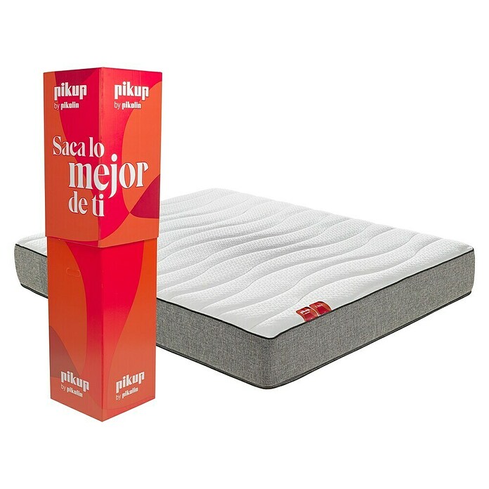 Pikolin Colchón PikUp Ultra (Largo: 190 cm, Ancho: 105 cm, Altura: 26 cm, Espuma HR y Viscoelástica, Se entrega enrollado) | BAUHAUS