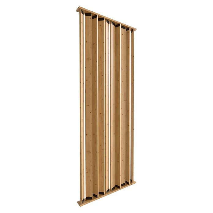 Radex Divisor de espacios (An x Al: 100 x 254 cm, Pino, Móvil) | BAUHAUS