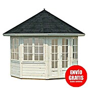 Palmako Pérgola de jardín (Diámetro: 2,89 m, Abeto rojo, Altura de cumbrera: 3,1 m)