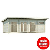 Palmako Caseta de jardín (Madera, 22,8 m², Espesor de pared: 70 mm)