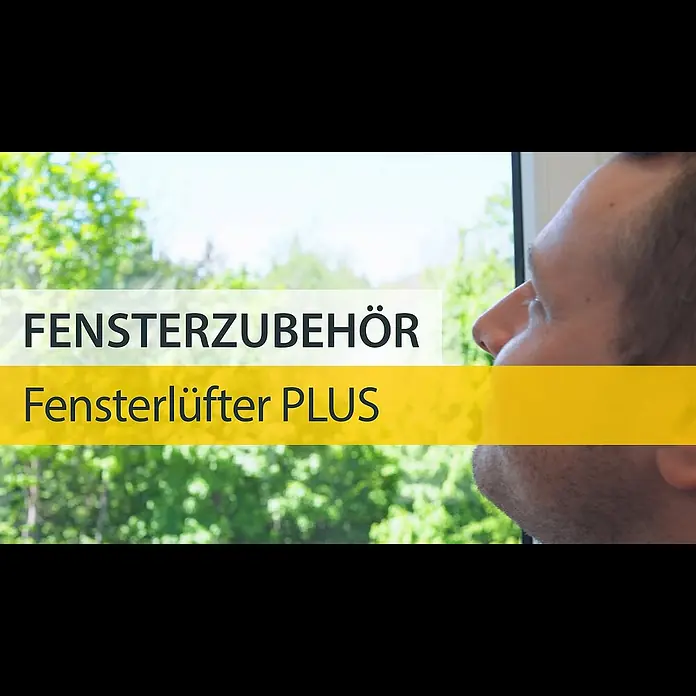 Schellenberg Fensterlüfter Plus Doppelpack - Weiß, 2 Stk. - Fensterlfter Plus: Schimmelvorbeugung, sichere Feinlftung, geprft fr Feuersttten