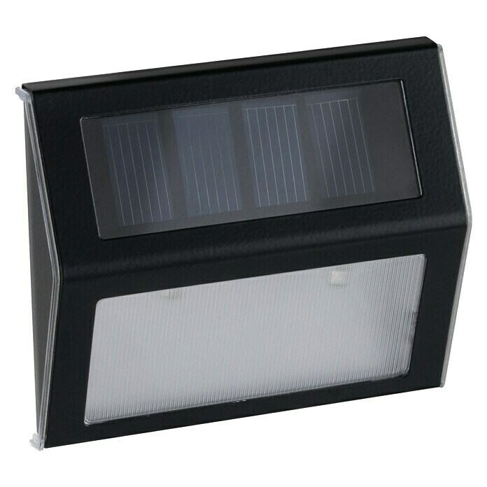 Paulmann LED-Solar-Außenwandleuchte Dayton (0,05 W, Schwarz, B x H: 10 x 8 cm)