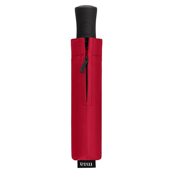 Doppler Taschenschirm Mia (Salzburg Rot, Durchmesser Bespannung: 98 cm, Länge: 27,5 cm) | BAUHAUS