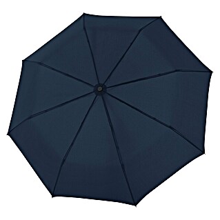 Doppler Taschenschirm Mia (Salzburg Marine, Durchmesser Bespannung: 98 cm, Länge: 27,5 cm)