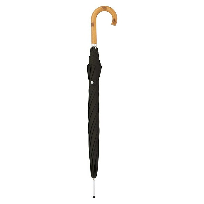 Doppler Regenschirm Mia (Vienna Schwarz, Durchmesser Bespannung: 103 cm, Länge: 87 cm) | BAUHAUS
