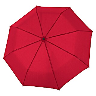 Doppler Taschenschirm Mia (Salzburg Rot, Durchmesser Bespannung: 98 cm, Länge: 27,5 cm)