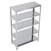 Regalux Regal za velike obremenitve  (V x Š x G: 188 x 120 x 50 cm, Nosilnost na polico: 200 kg, Število polic: 5 kos, Priklop) | 1230 - Metallregale | AAFA - Regale | AAF - Regalsysteme | AA - Eisenwaren | A - Eisenwaren | BAUHAUS