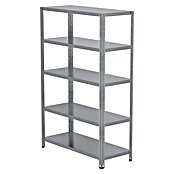Regalux Regal za velike obremenitve  (V x Š x G: 188 x 120 x 50 cm, Nosilnost na polico: 200 kg, Število polic: 5 kos, Priklop) | 1230 - Metallregale | AAFA - Regale | AAF - Regalsysteme | AA - Eisenwaren | A - Eisenwaren | BAUHAUS