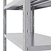 Regalux Regal za velike obremenitve  (V x Š x G: 188 x 120 x 50 cm, Nosilnost na polico: 200 kg, Število polic: 5 kos, Priklop) | 1230 - Metallregale | AAFA - Regale | AAF - Regalsysteme | AA - Eisenwaren | A - Eisenwaren | BAUHAUS