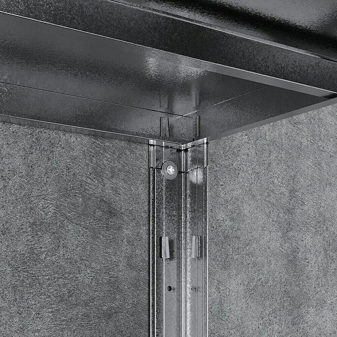 Regalux Regal za velike obremenitve  (V x Š x G: 188 x 120 x 50 cm, Nosilnost na polico: 200 kg, Število polic: 5 kos, Priklop) | 1230 - Metallregale | AAFA - Regale | AAF - Regalsysteme | AA - Eisenwaren | A - Eisenwaren | BAUHAUS