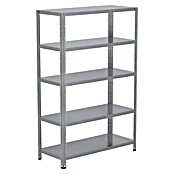 Regalux Regal za velike obremenitve  (V x Š x G: 188 x 120 x 50 cm, Nosilnost na polico: 200 kg, Število polic: 5 kos, Priklop) | 1230 - Metallregale | AAFA - Regale | AAF - Regalsysteme | AA - Eisenwaren | A - Eisenwaren | BAUHAUS
