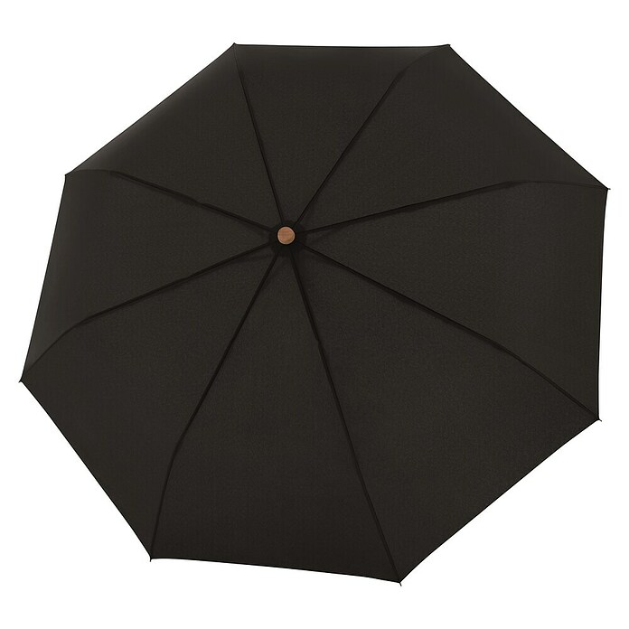 Doppler Taschenschirm Nature (Simply Black, Durchmesser Bespannung: 97 cm, Länge: 29 cm) | BAUHAUS