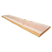Tablero de madera maciza Tarugo  (Abeto rojo, 120 cm x 38 cm x 50 mm)