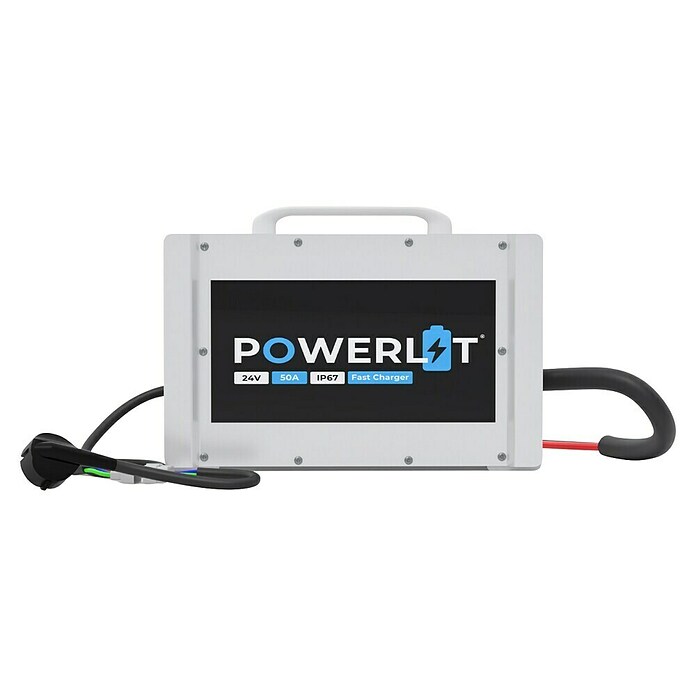 Powerlit Snellader LiFePO4 - 24V 50A - IP67 (Geschikt voor 24V LiFePO4 (LFP) Accu's) | BAUHAUS