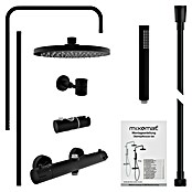 Mixomat Sistem za tuš Orlando  (Višina: 118 cm, Črna, Mat) | Tuš stebri | Tuš glave in tuš garniture | Kopalnica in sanitarije | Izdelki | BAUHAUS