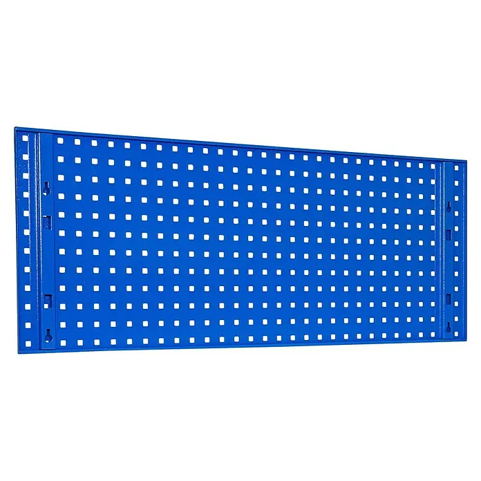 Güde Lochwand 1200P/1 - L x B x H: 119 x 1,5 x 46 cm - Blaue Werkzeugwand zur Aufbewahrung von Werkzeugen und Zubehör, ideal für Werkstätten und Garagen. Vielseitig und robust.