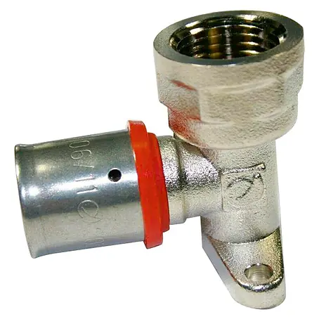 Isoltubex  Codo mural multicapa roscado H