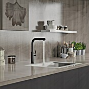 Slavina za sudoper Monza  (Visina: 36,5 cm, Crna, Mat) | BAUHAUS