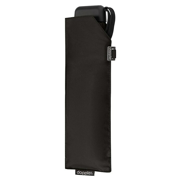 Doppler Taschenschirm Carbonsteel (Schwarz, Durchmesser Bespannung: 90 cm, Länge: 23 cm) | BAUHAUS