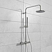 Mixomat Sustav tuš garniture  (Visina: 118 cm, Srebrna, Sjaj) | BAUHAUS