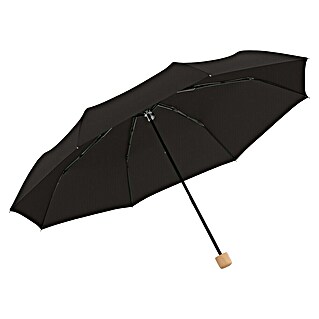 Doppler Taschenschirm Nature (Simple Black, Durchmesser Bespannung: 96 cm, Länge: 25 cm)
