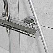 Mixomat Sustav tuš garniture  (Visina: 118 cm, Srebrna, Sjaj) | BAUHAUS