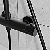 Mixomat Sistem za tuš Orlando  (Višina: 118 cm, Črna, Mat) | Tuš stebri | Tuš glave in tuš garniture | Kopalnica in sanitarije | Izdelki | BAUHAUS