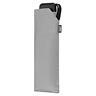Doppler Taschenschirm Carbonsteel (Shady Grey, Durchmesser Bespannung: 90 cm, Länge: 23 cm)