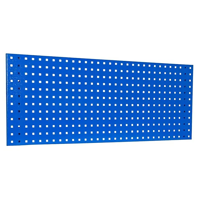 Güde Lochwand 1200P/1 - L x B x H: 119 x 1,5 x 46 cm - Blaues, perforiertes Paneel für Werkzeugaufbewahrung mit quadratischen Löchern zur einfachen Organisation von Werkzeugen und Zubehör.