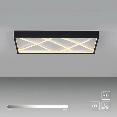 Just Light  LED-Deckenleuchte Mikado