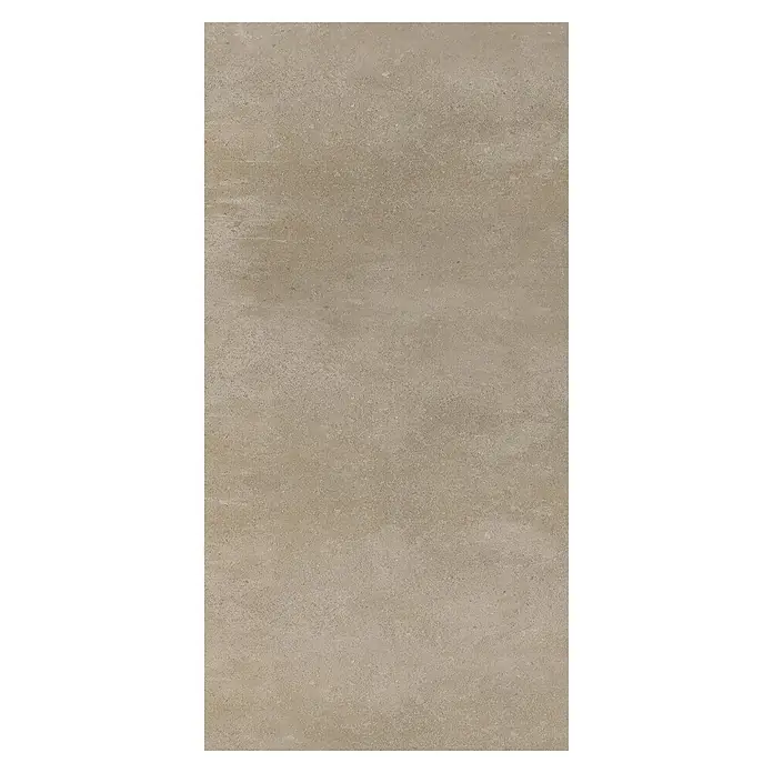 Vinylboden Rigid - Tarent, Fliese, 305 x 610 x 4,3 mm - Aufnahme einer beigen Keramikfliese mit subtilen Texturen, ideal für moderne Innenräume, die Wärme und Eleganz suchen.