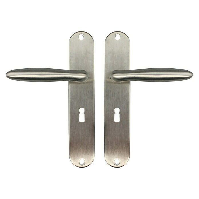 Deurkruk Sleutelgat 56 mm Niels (Roestvrij staal) | BAUHAUS