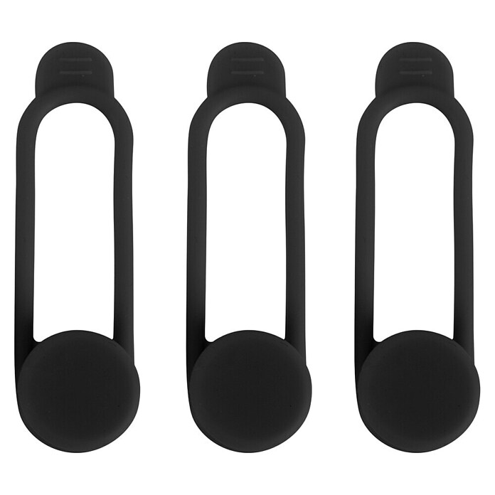 Q-Link Kabelclips (3 st., Zwart) | BAUHAUS