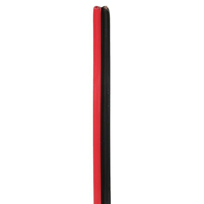 Helukabel luidsprekerkabel 2x0.5mm2 zwart/rood per rol 100 meter