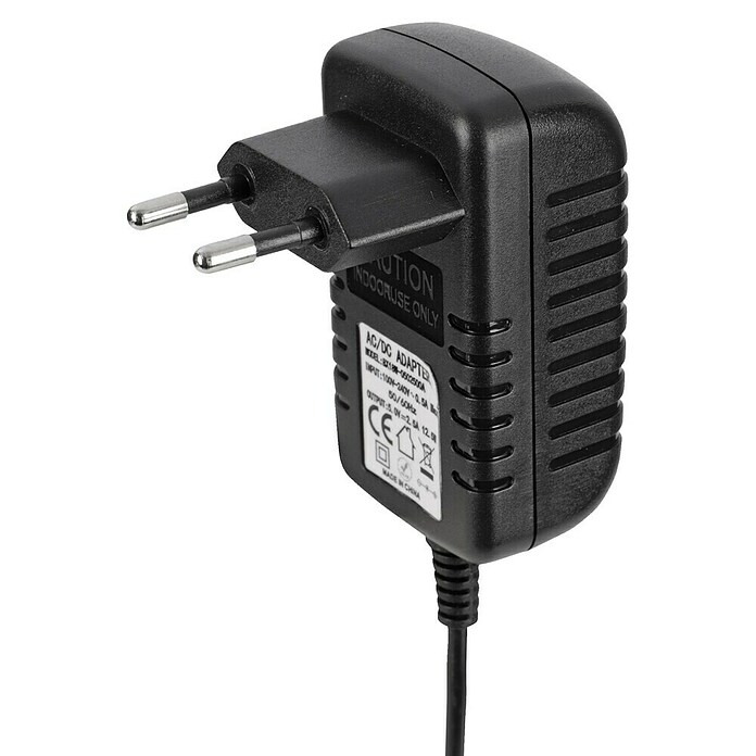 Q-Link Adapter AC/DC 5V (Zwart, Kunststof) | BAUHAUS