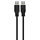 Q-Link USB-kabel male/male - USB 3.0 (USB A-stekker, Zwart, 2 m) | BAUHAUS
