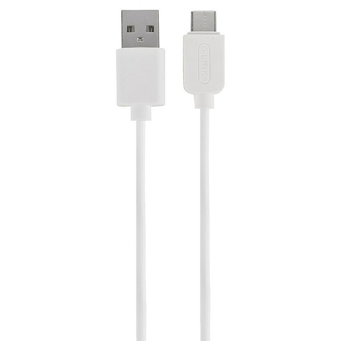 Q-Link USB-oplaadkabel USB-A naar USB-C (Wit, 1,5 m) | BAUHAUS