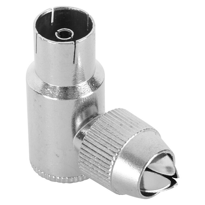 Q-Link Coax haakse connector, female (Metaal) | BAUHAUS