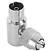 Q-Link Coax haakse connector, female (Metaal) | BAUHAUS