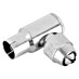 Q-Link Coax haakse connector, female 