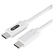Q-Link USB-oplaadkabel USB-C naar USB-C (Wit, 1,5 m) | BAUHAUS
