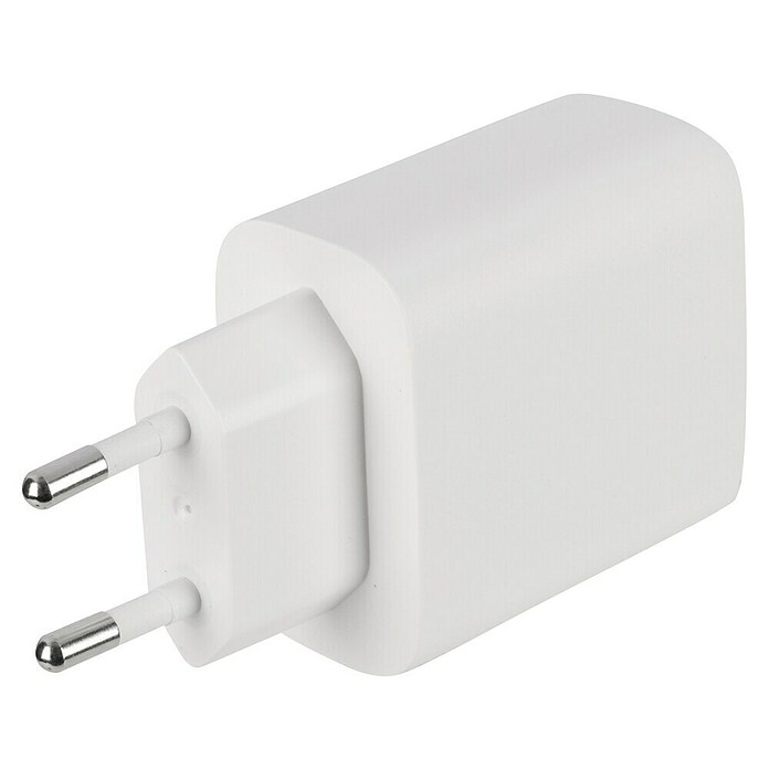 Q-Link Stopcontactinzet met USB 1x USB-A en 2x USB-C (Wit) | BAUHAUS