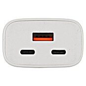 Q-Link Stopcontactinzet met USB 1x USB-A en 2x USB-C (Wit) | BAUHAUS