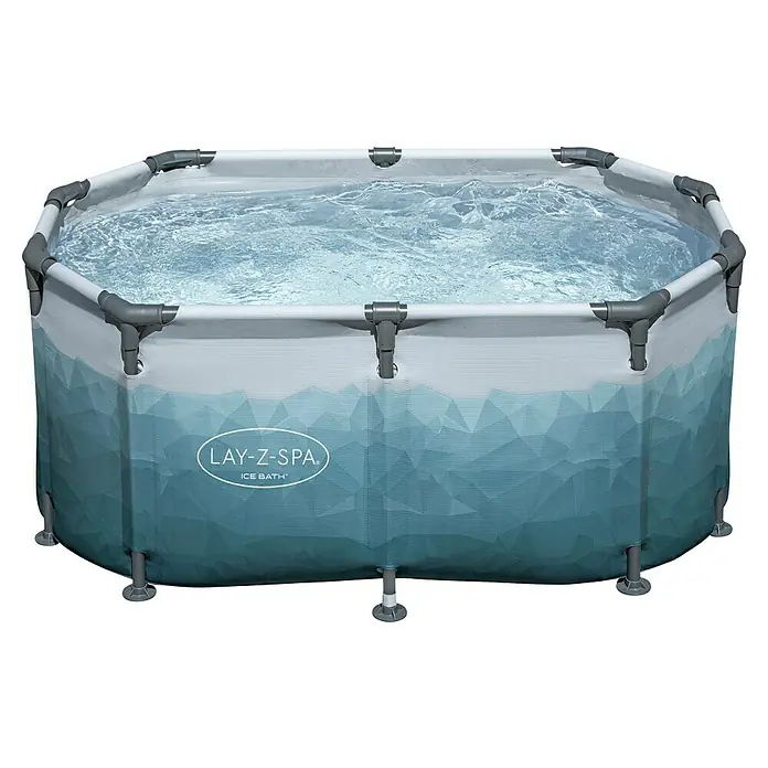 Bestway Lay-Z-Spa Eisbad Glacial Dip - L x B x H: 90 x 150 x 65 cm - Das Lay-Z-Spa Ice Bath: Erfrischung pur! Eisbad zur Regeneration und Entspannung nach dem Sport oder zur Erfrischung an heißen Tagen.
