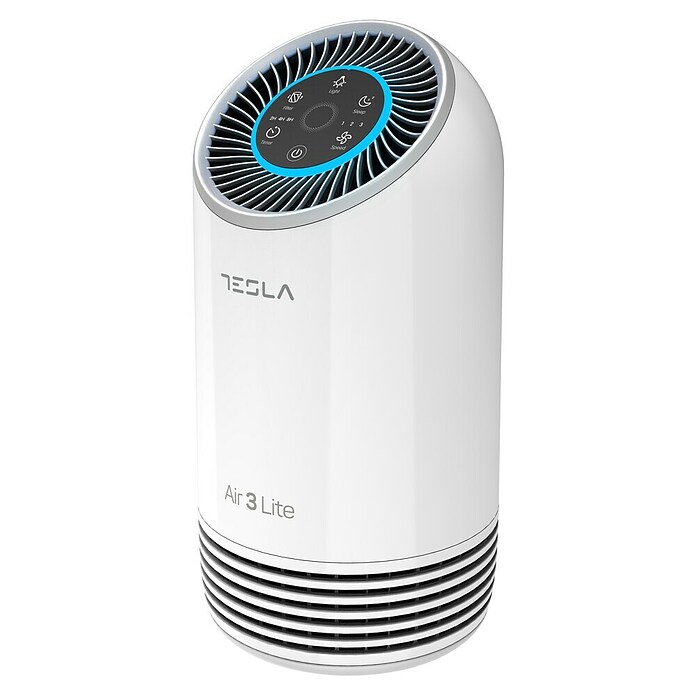 Purificador de aire Air 3 Lite (18,6 x 18,6 x 38,5 cm, 35 W) | BAUHAUS